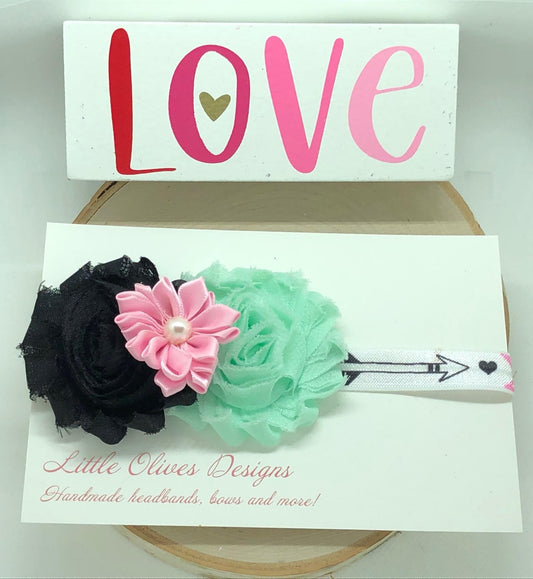 Valentine's Day arrow headband