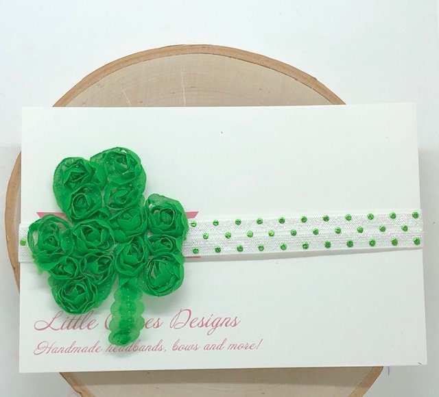Shamrock elastic headband