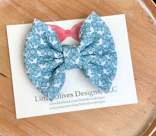 Coracao de Viana hairbow - Viana heart hairbow