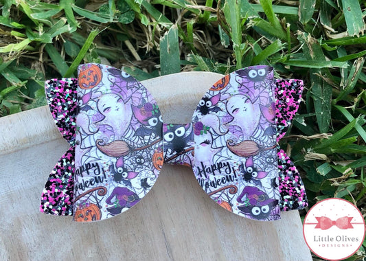 Happy Halloween bow