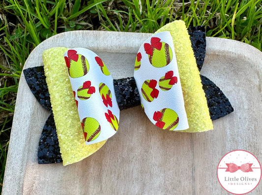 Softball bows bow