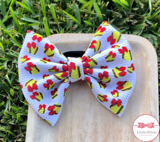 Softball bows fabricbow