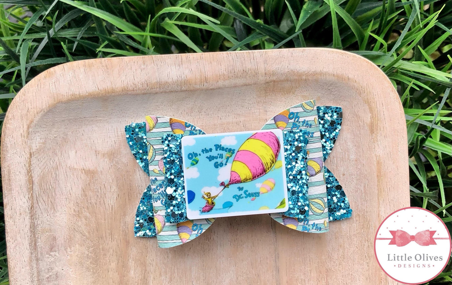 Going places acrylic bow