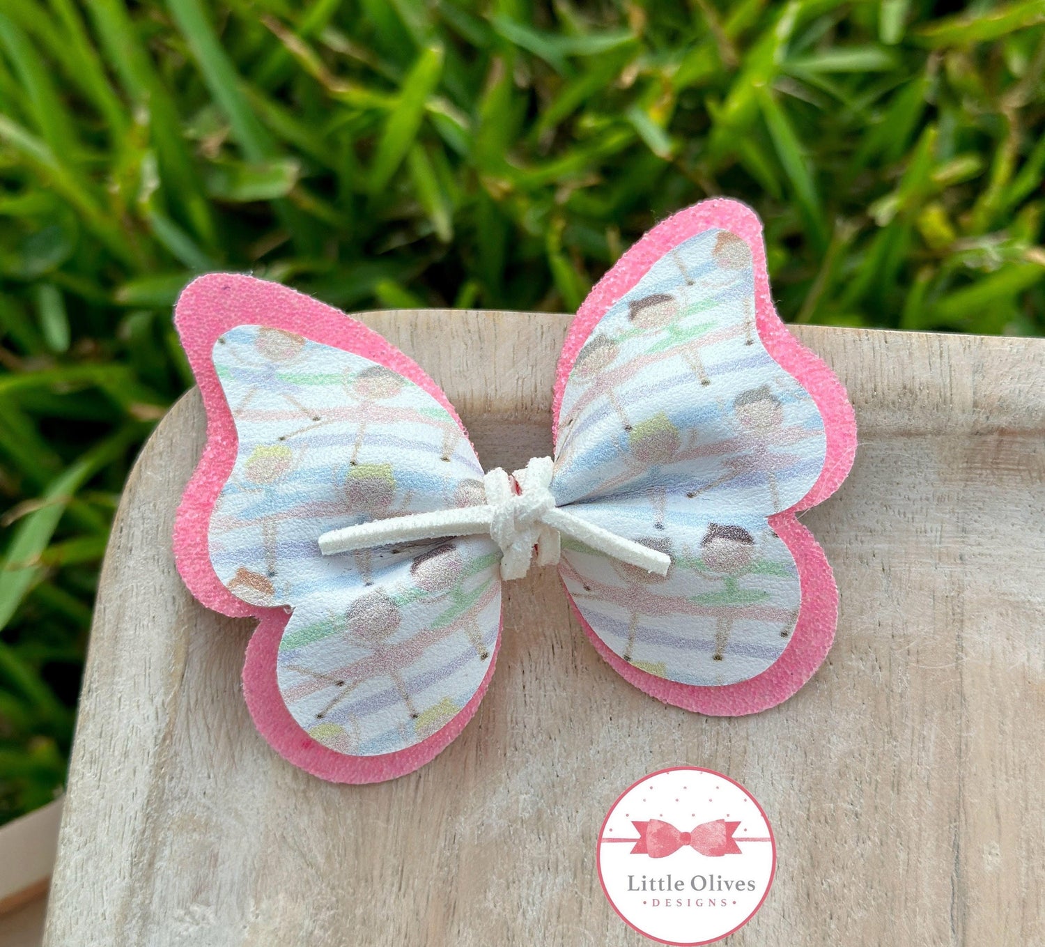 Ballerina butterfly bow