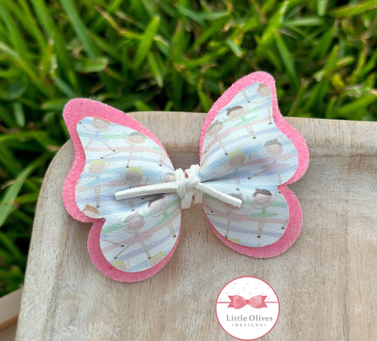 Ballerina butterfly bow