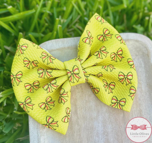 Softball bows