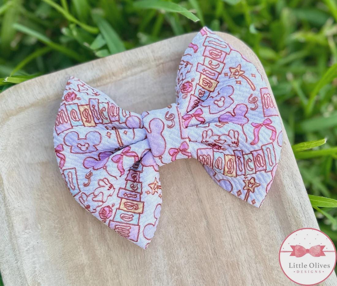 Magical M-ouse bow or scrunchie