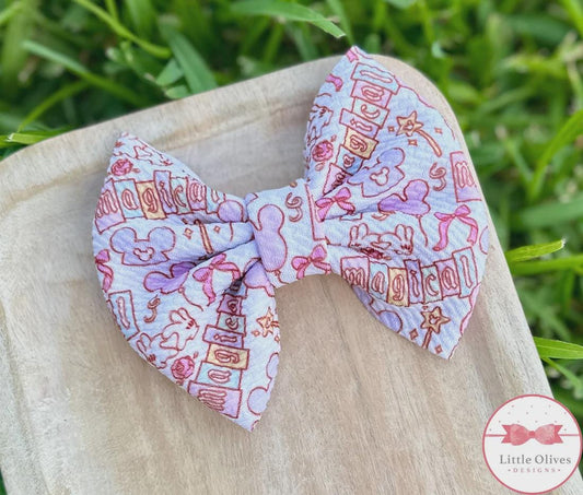 Magical M-ouse bow or scrunchie