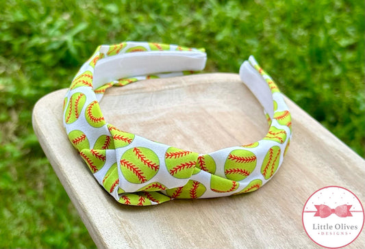 SOFTBALL KNOTTED HEADBANDS