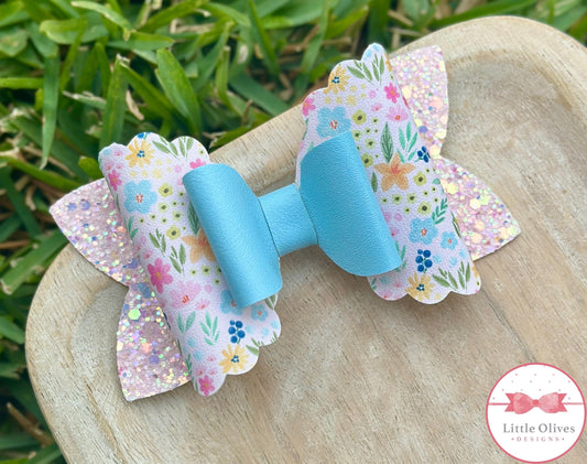 LEILANI FLORAL BOW