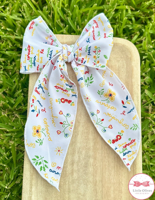 LENCO DOS NAMORADOS SOPHIE BOW