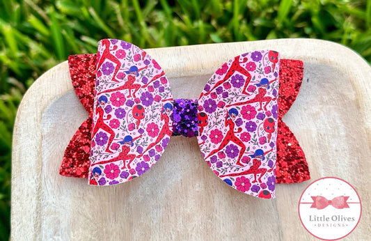 LADYBUG GIRL BOW