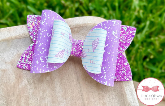 PAPER PLANES BOW - PURPLE