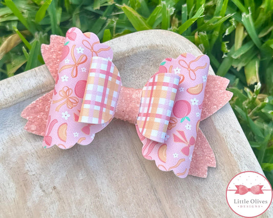 PEACHES & BOWS BOW