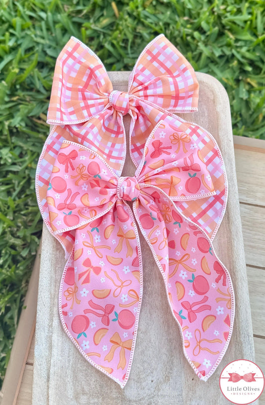 PEACHES & BOWS SOPHIE BOW SET