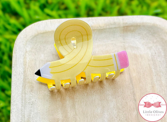 PENCIL CLAW CLIP