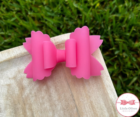 PINK JELLY BOW