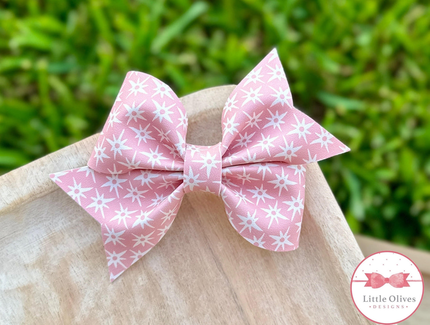 PINK SUN LARKIN BOW