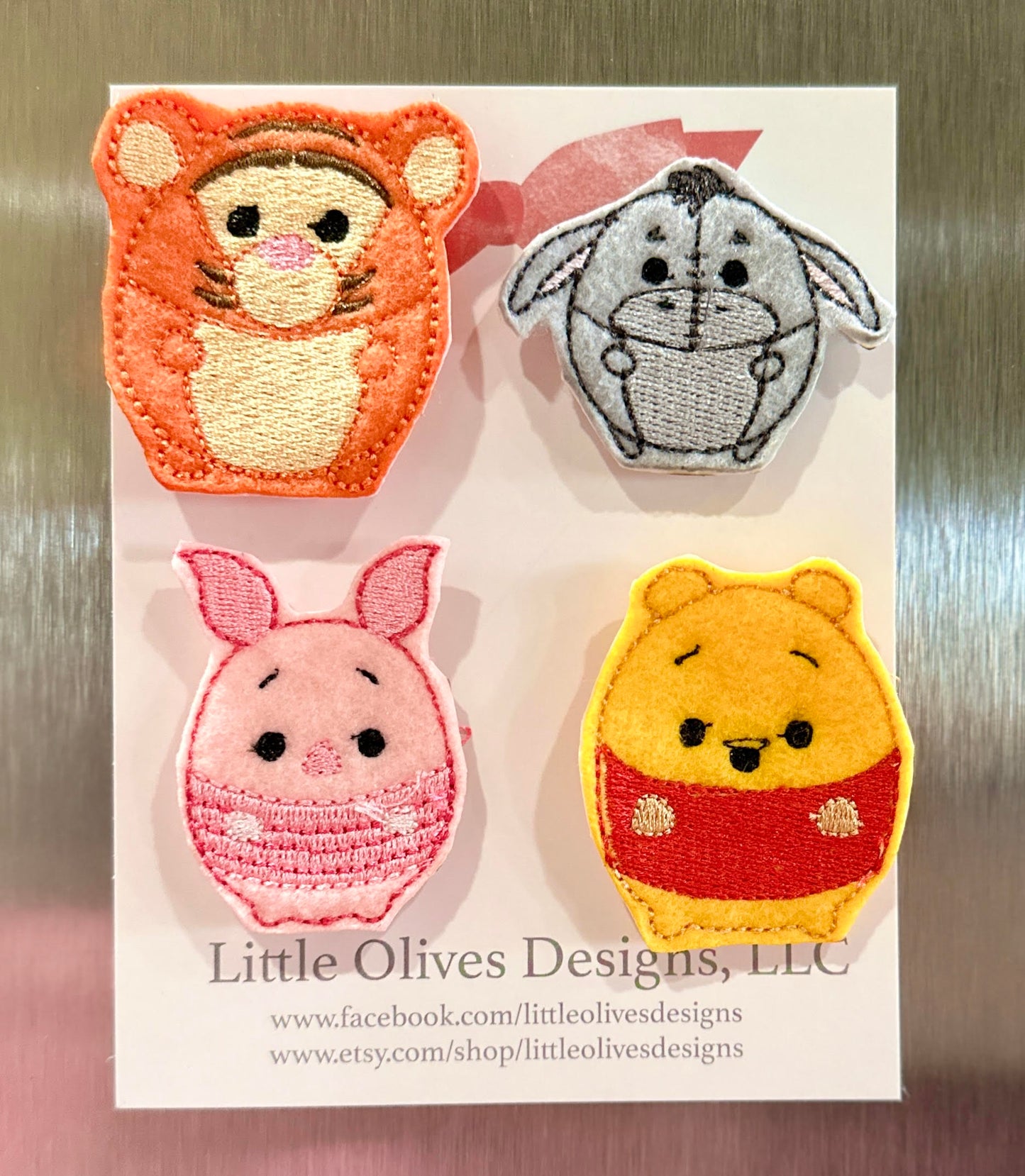 HONEY BEAR & FRIENDS MAGNET SET