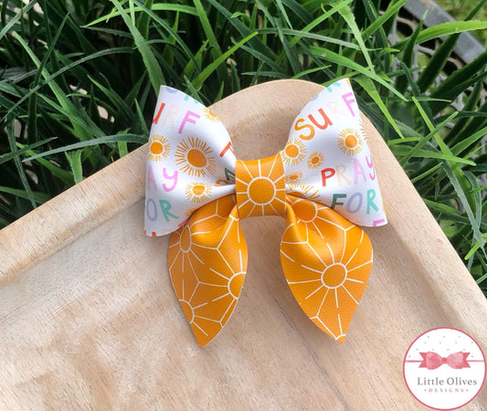 SUMMER FUN SAILOR BOW