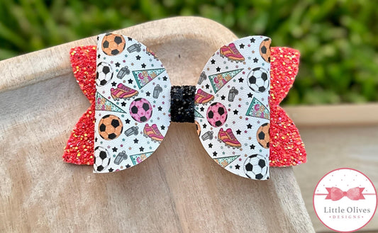 COLORFUL SOCCER BOW