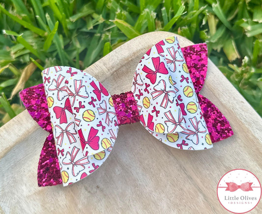 SOFTBALLS & BOWS BOW