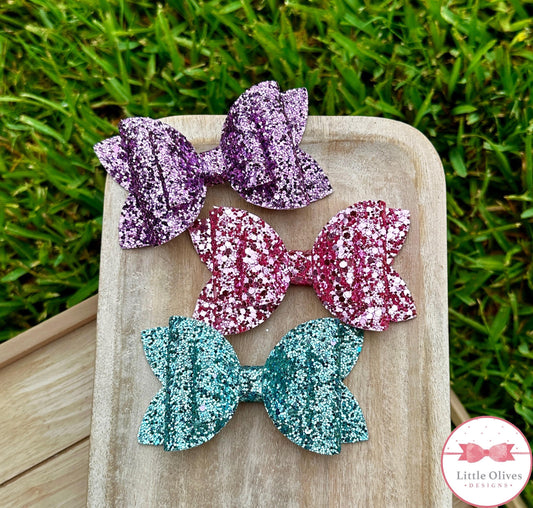 GLITTER BOWS