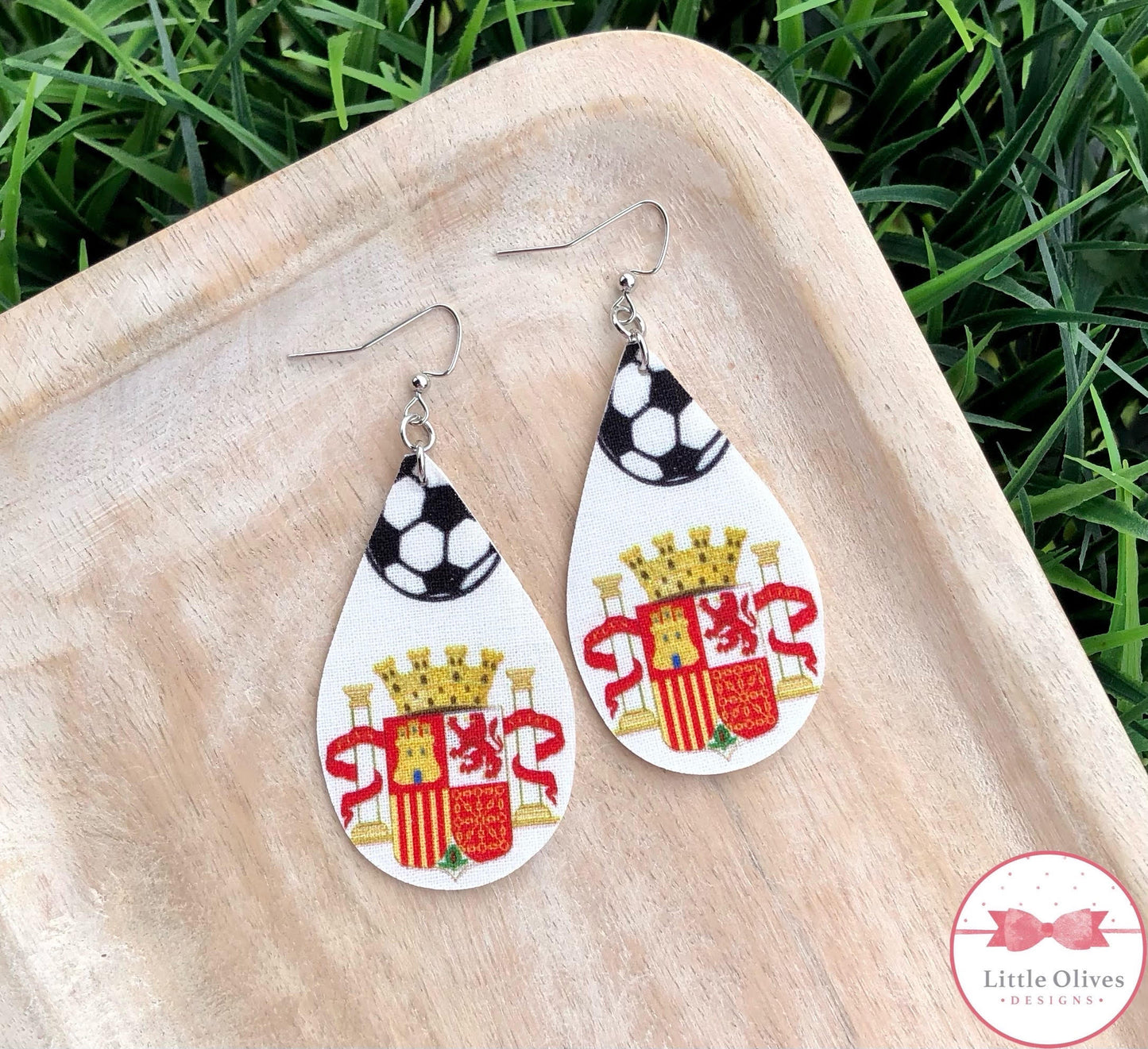 SPAIN FABRIC EARRINGS