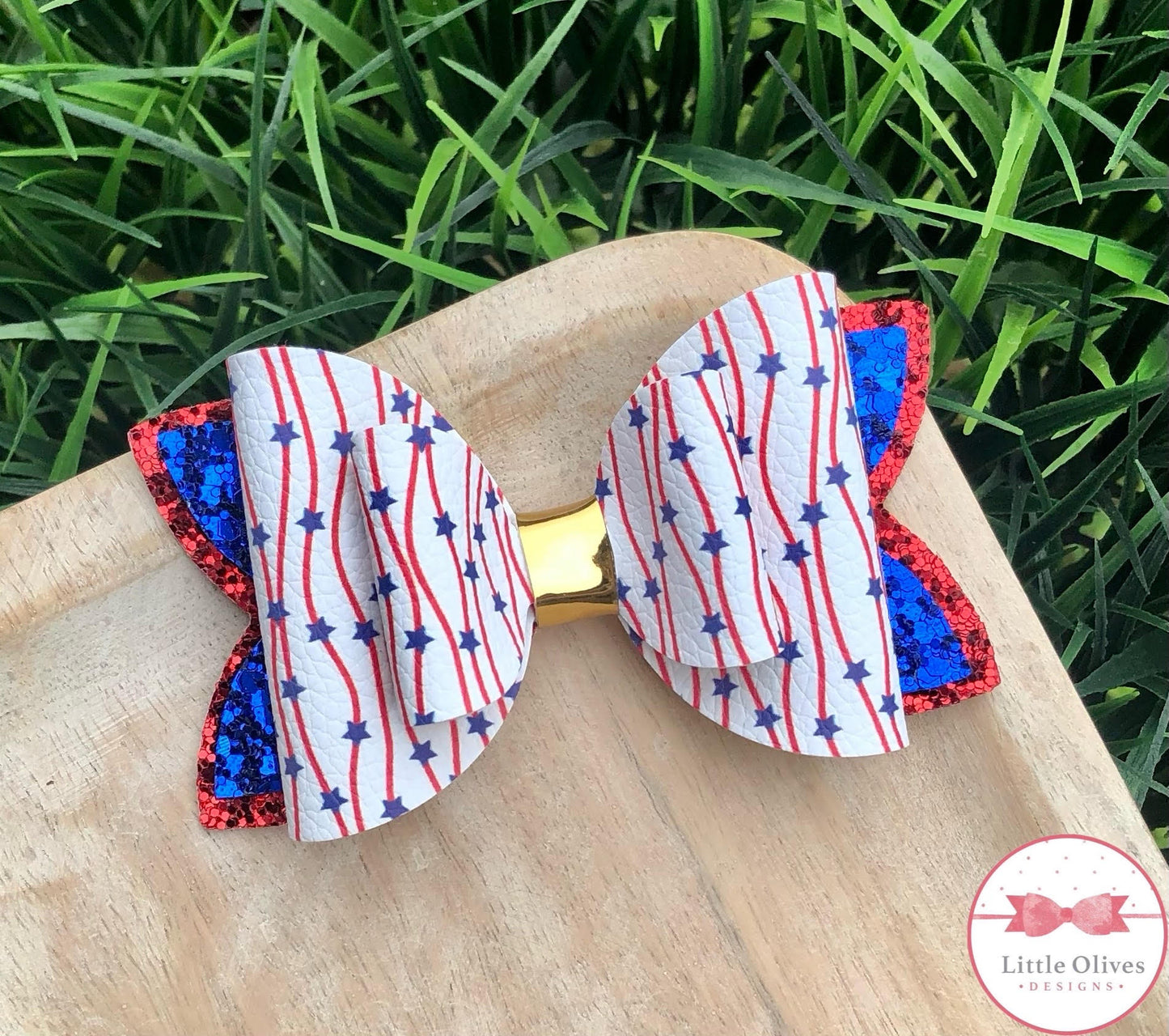 STARS & STRIPES BOW