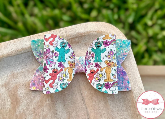 RAINBOW STREET FRIENDS BOW