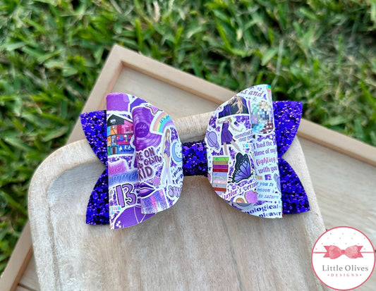 TAYLOR'S VERSION PURPLE BOW