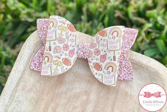 TOUCHDOWN CUTIE BOW