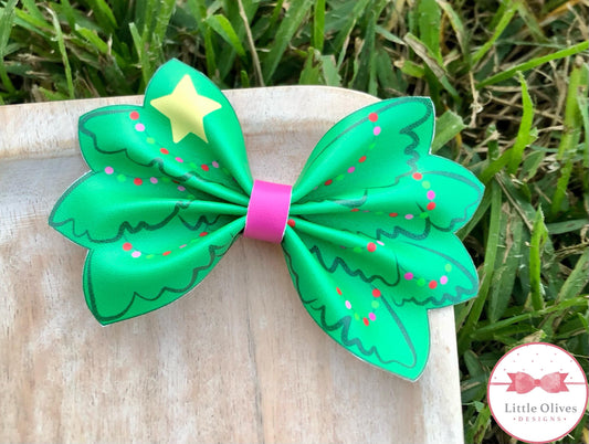 CHRISTMAS TREE PINCH BOW