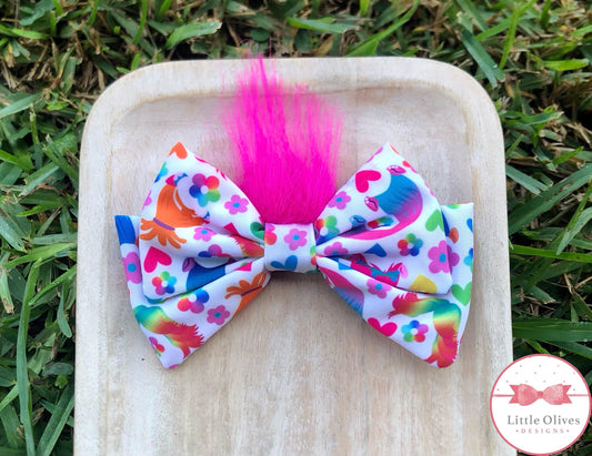 TROLL HAIR BOW