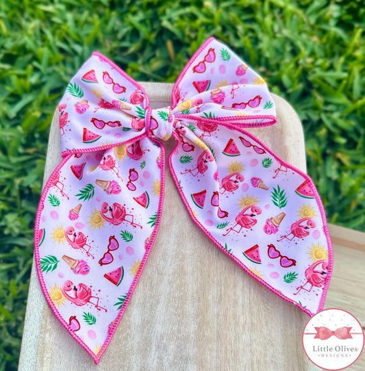 TROPIC LIKE ITS HOT LARGE SOPHIE BOW