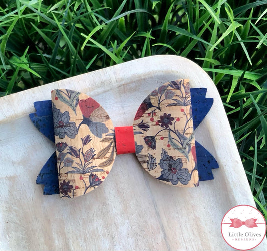 USA FLORAL CORK BOW