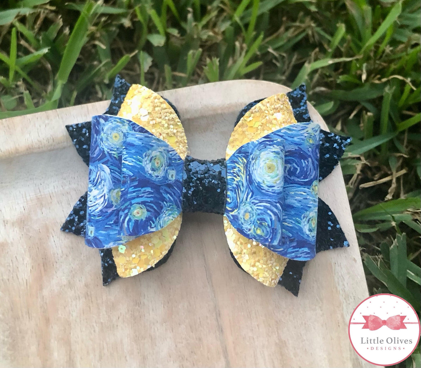 STARRY NIGHT SASSY EMILY BOW