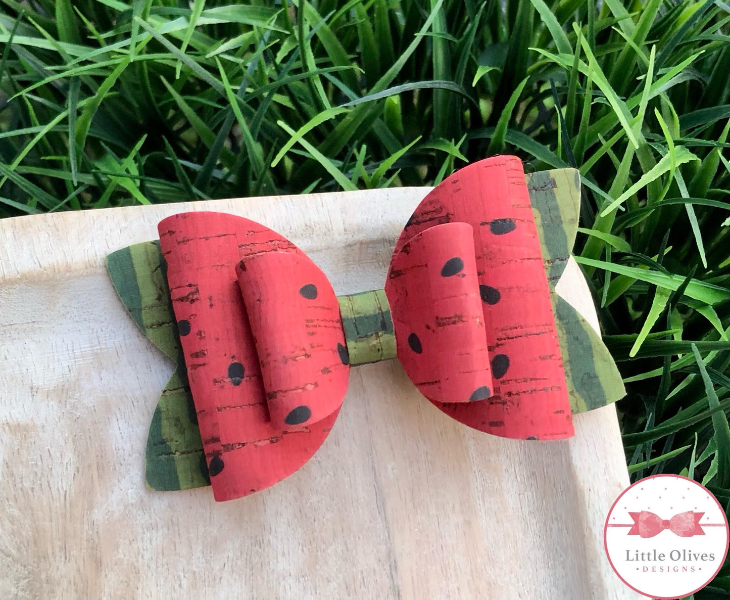 WATERMELON CORK BOW