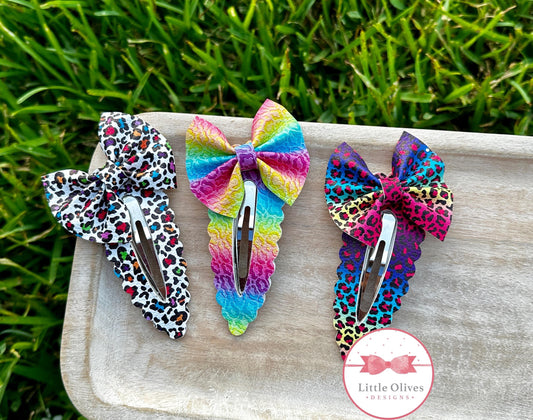 XL BOW SNAP CLIPS