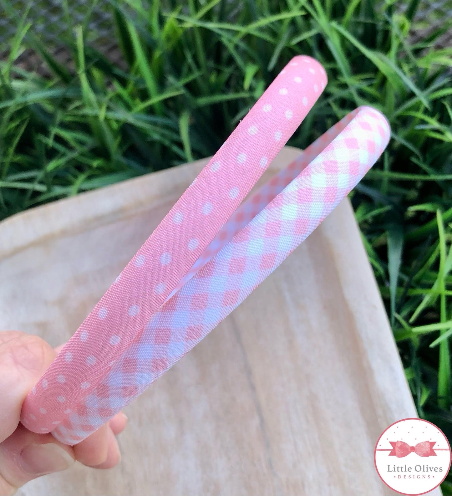 PINK THIN HEADBANDS