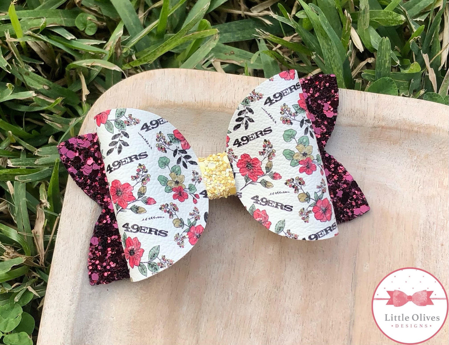 49 TEAM FLORAL BOW