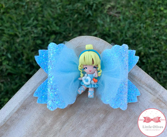 BALLERINA PRINCESS CLAY BOW - CINDERELLA