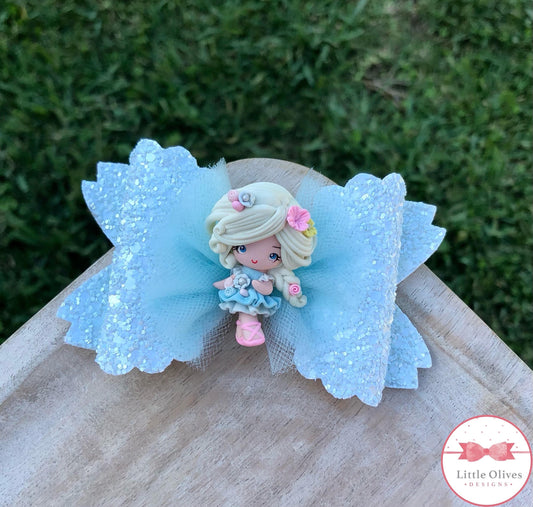 BALLERINA PRINCESS CLAY BOW - ELSA