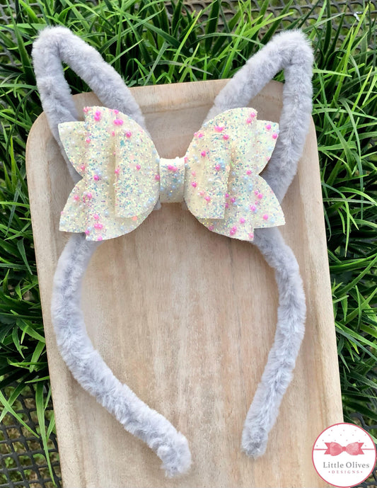 BUNNY BOW HEADBAND