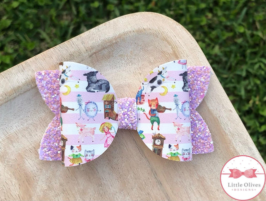 SALE - NURSERY RHYMES BOW