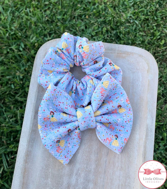 FAIREST OF THEM ALL SCRUNCHIE OR BOW