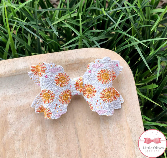 SUN GLITTER BOW