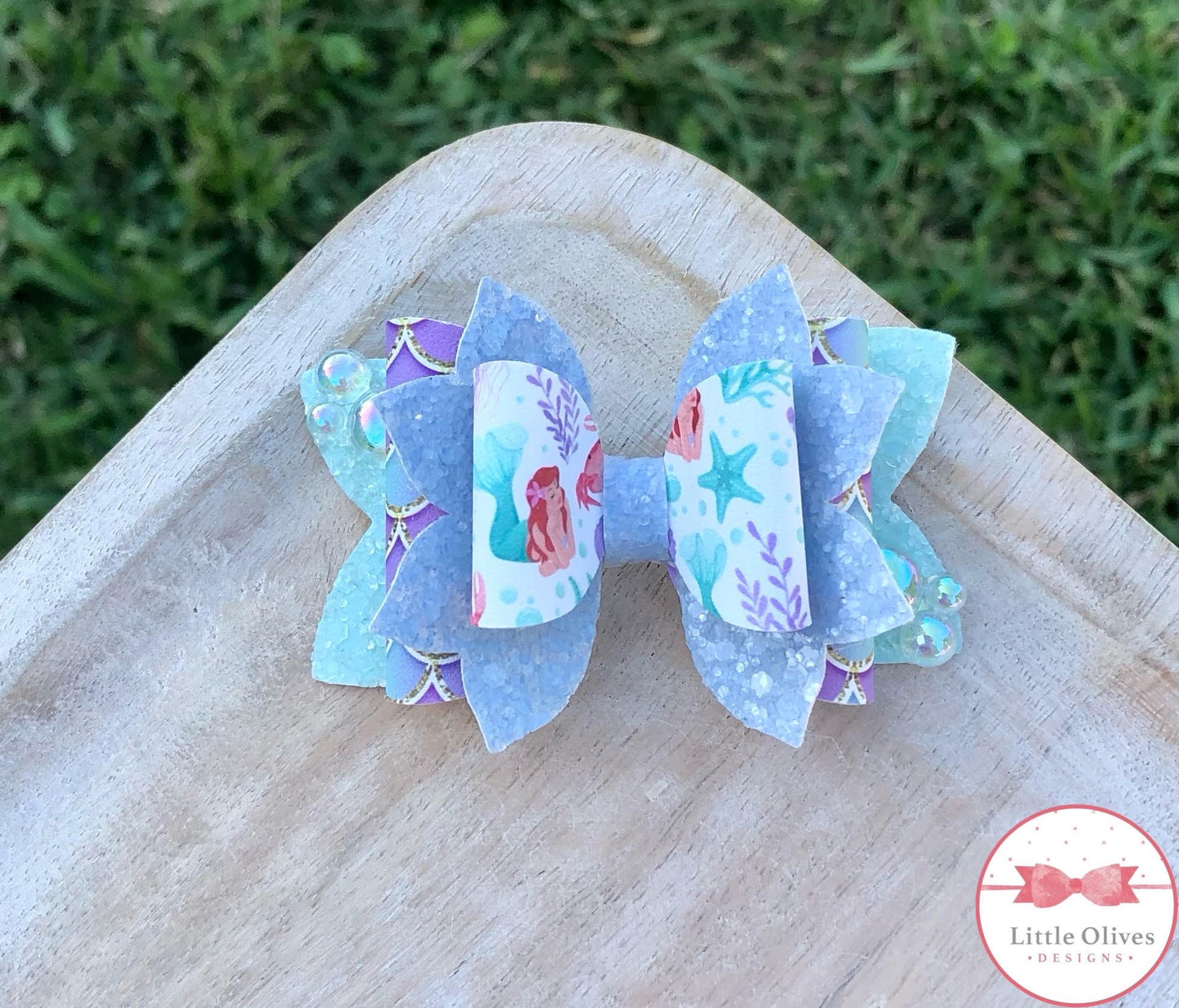 UNDER THE SEA MERMAID BOW