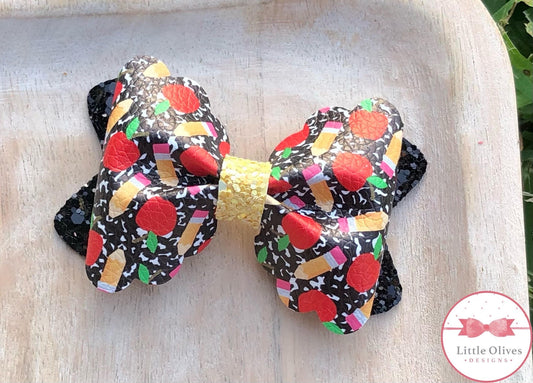 APPLES & PENCILS MARIA BOW - BLACK