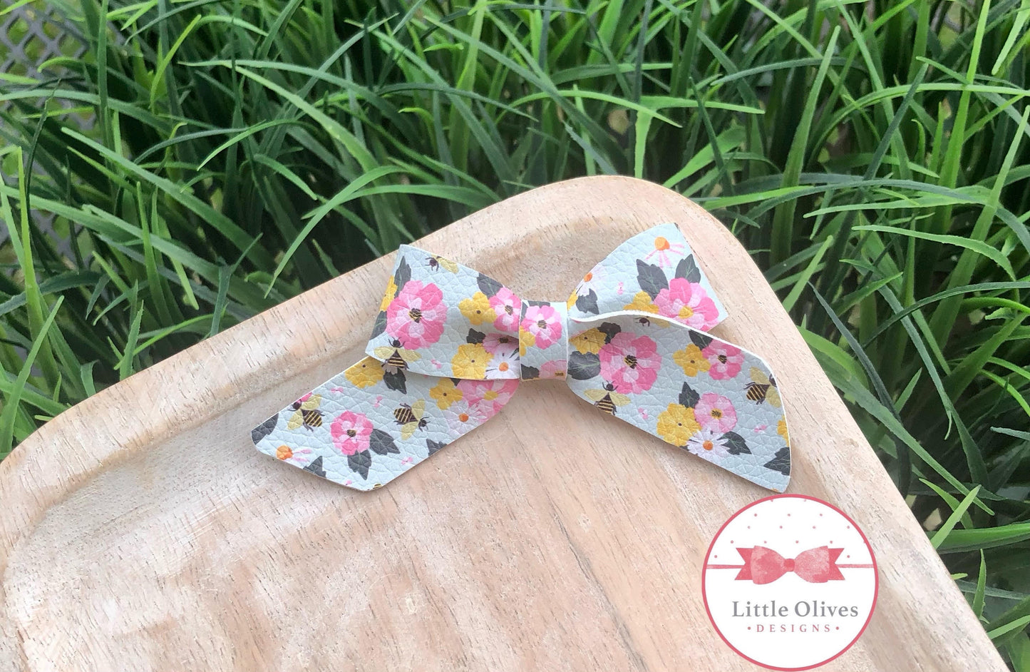 BEES & BLOOMS MINI ELLIOTT BOW